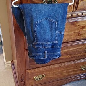 Women's DC Jeans Curvy Plus size 24 Cropped Denim Capris/Cropped Wide Leg
